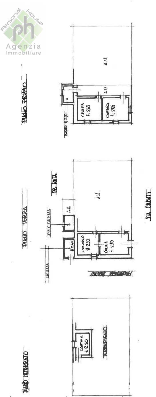 Foto 21 - Villa Bifamiliare via Caduti
 
81, Bagolino - planimetria 1