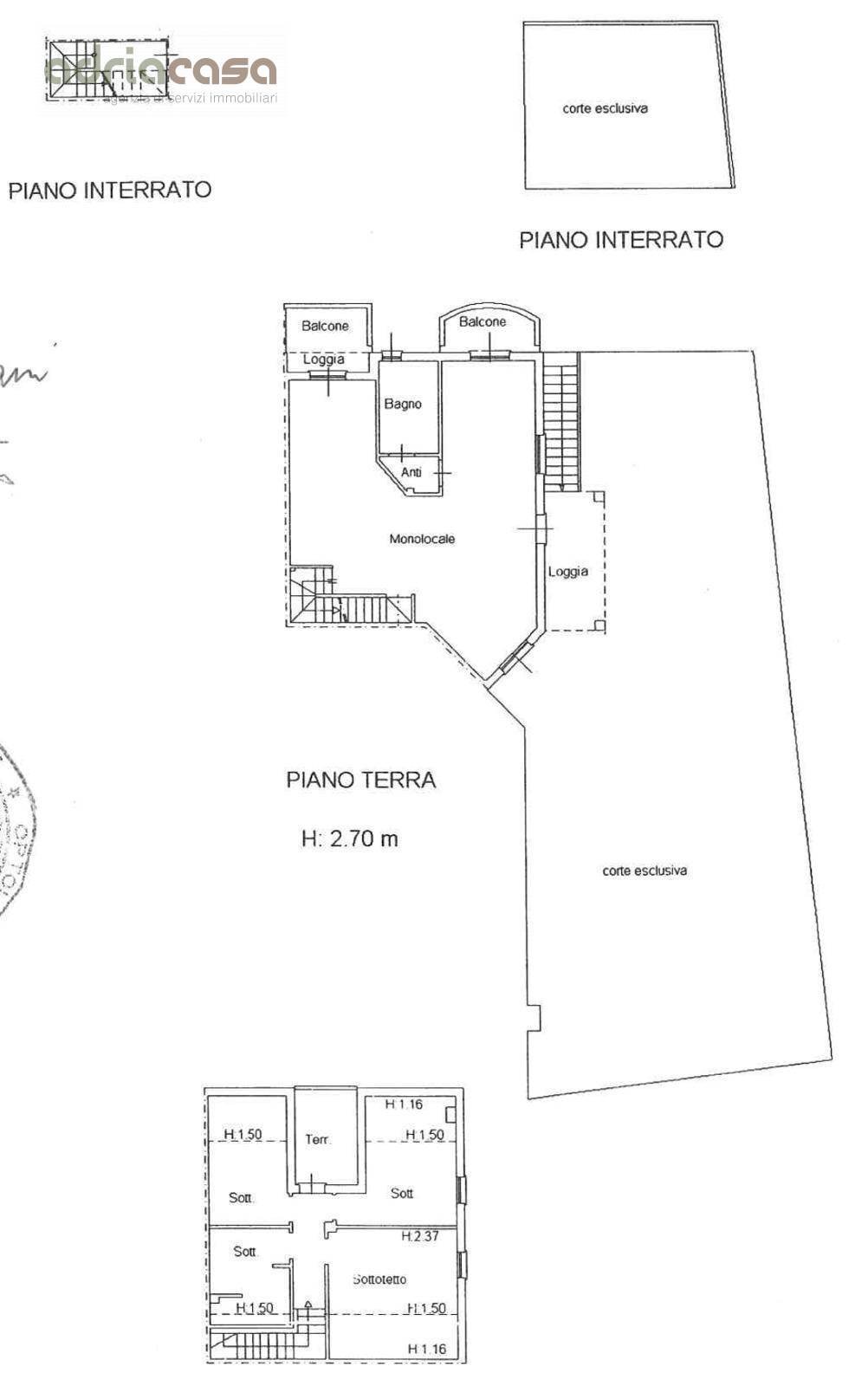 Foto 20 - Terraced Villa Via del Carro, Misano Adriatico - floor plans 1