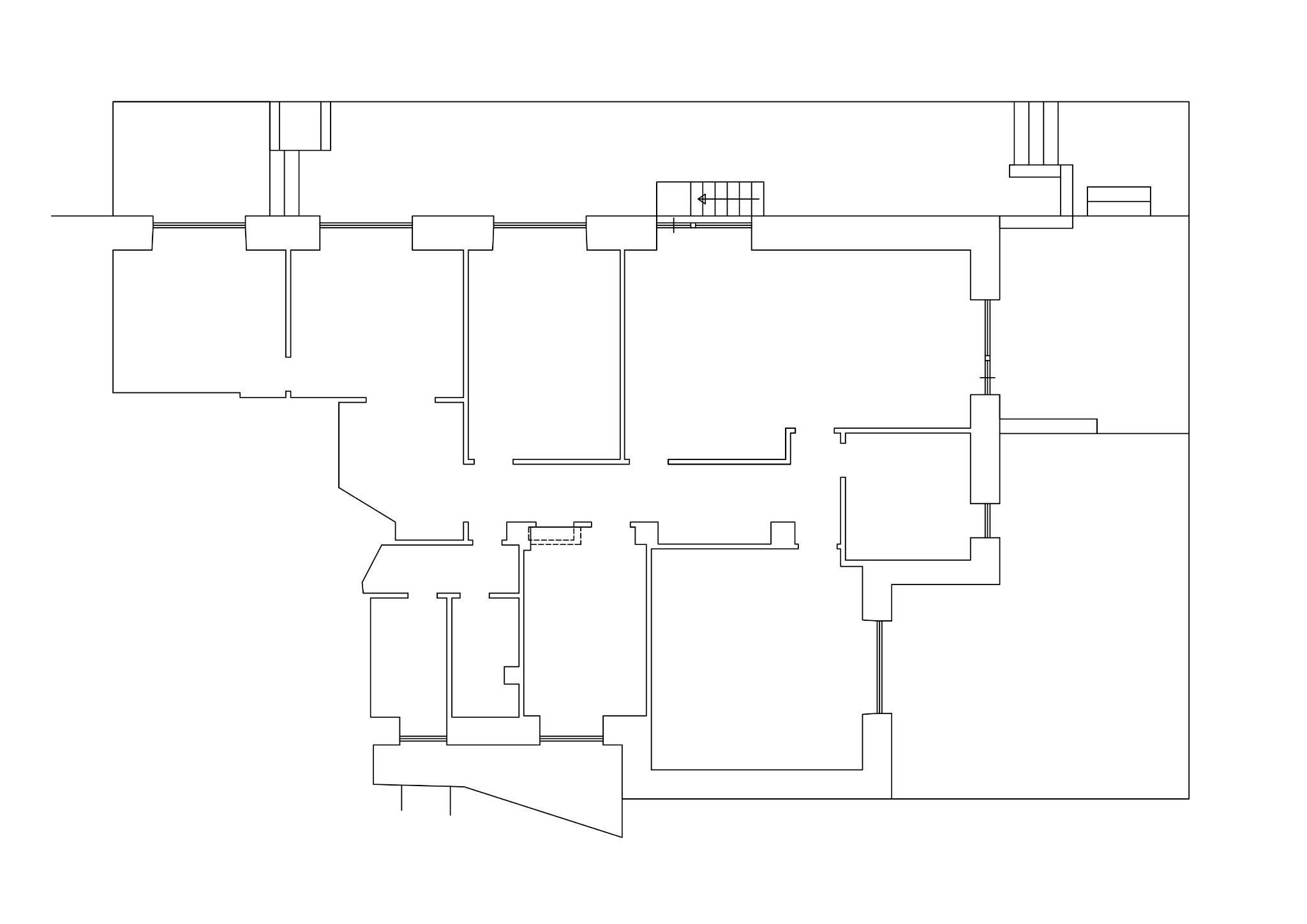Appartamento via degli Scolopi, Roma - planimetria 1