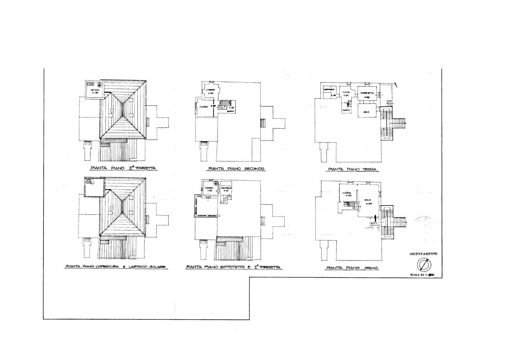 Appartamento corso Goffredo Mameli, 377, frazione San Massimo, Rapallo - planimetria 1