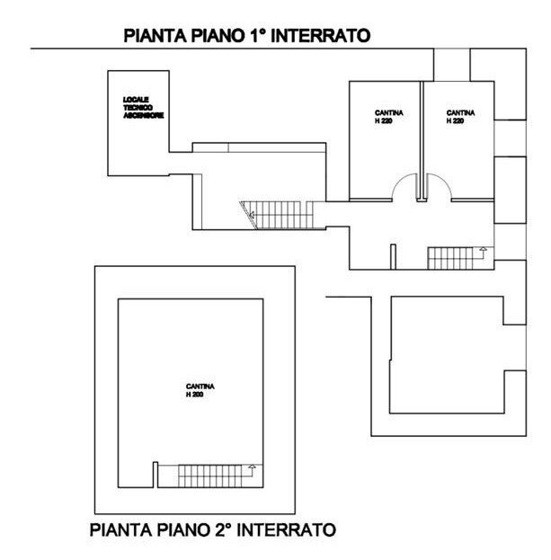 Villa via G. Macera, Rapallo - planimetria 1