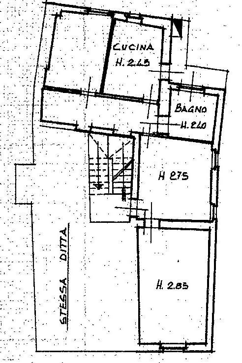 Four-room apartment via delle Scuole, 6, Mondovì - floor plans 1
