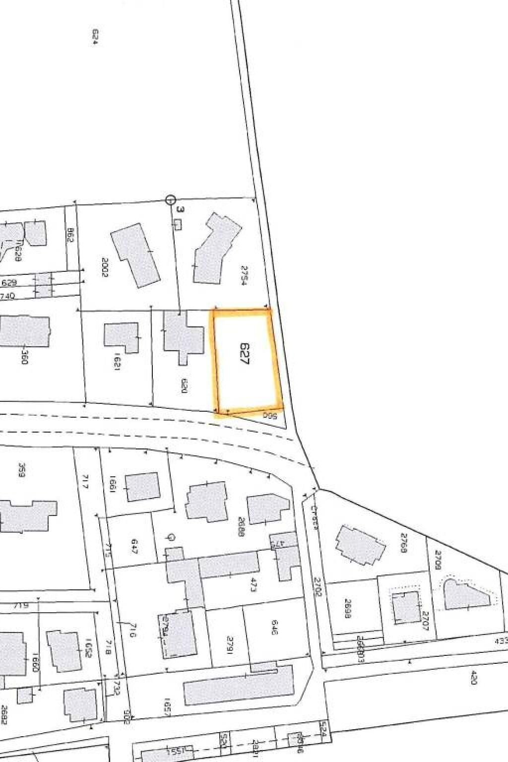 Terreno edificabile via Circonvallazione, 27, Casalgrasso - planimetria 1