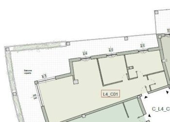 Planimetria - Trilocale via Porta di Vasco, 21, Mondovì - foto 2