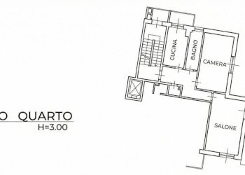 Planimetria - Trilocale largo Aldo Pastorino, 19, Noli - foto 23