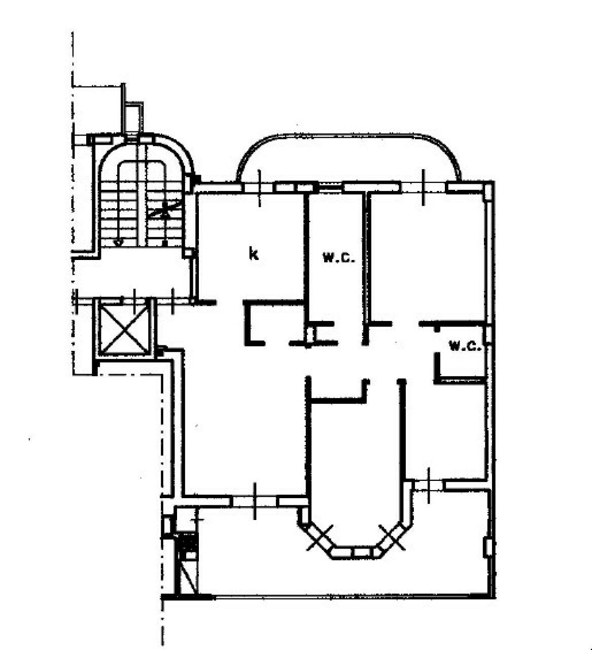 Three-room apartment contrada Barba d'Angelo, 105, Andria - floor plans 1