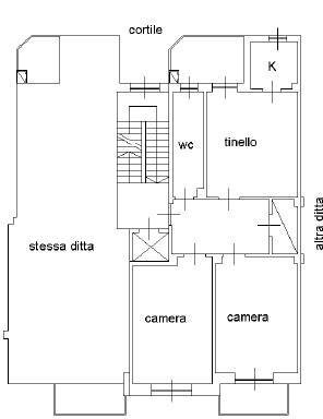 Foto 53 - Three-room apartment Via Venaria
 
73, Torino - floor plans 1