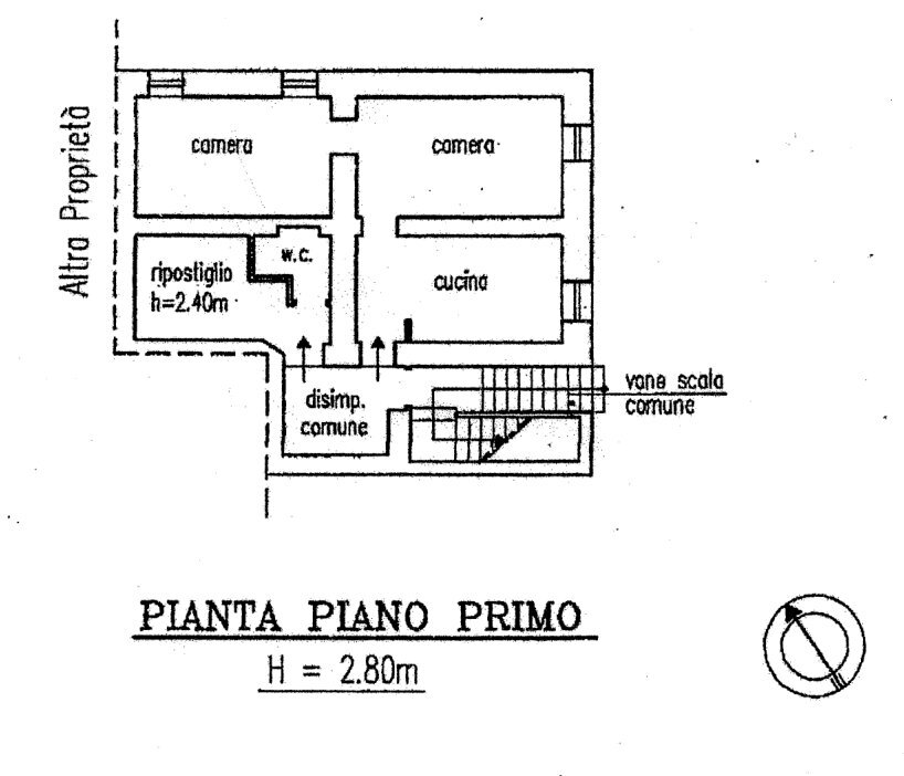 plan piano primo.png - Casa semi indipendente Via Provinciale, Castelnuovo Magra - planimetria 1