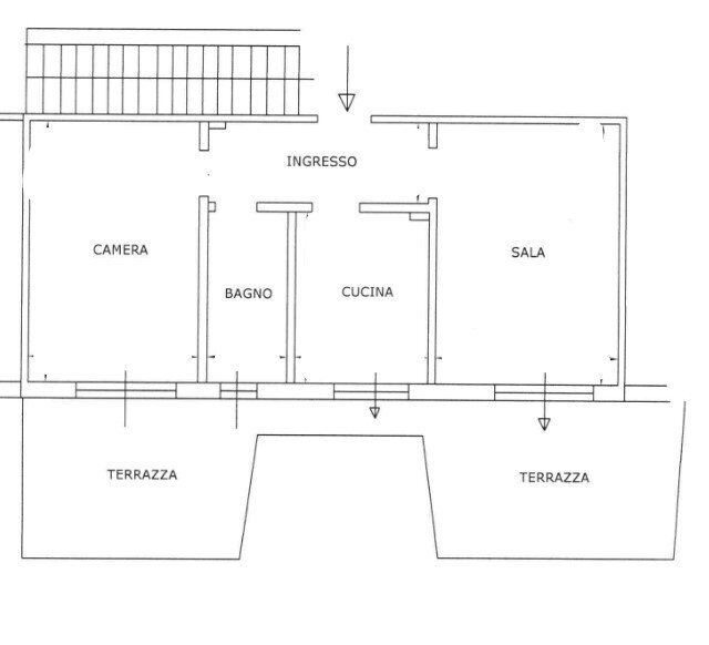 1.jpg - Appartamento all'asta Via Tre Scalini 5, Rapallo - planimetria 1