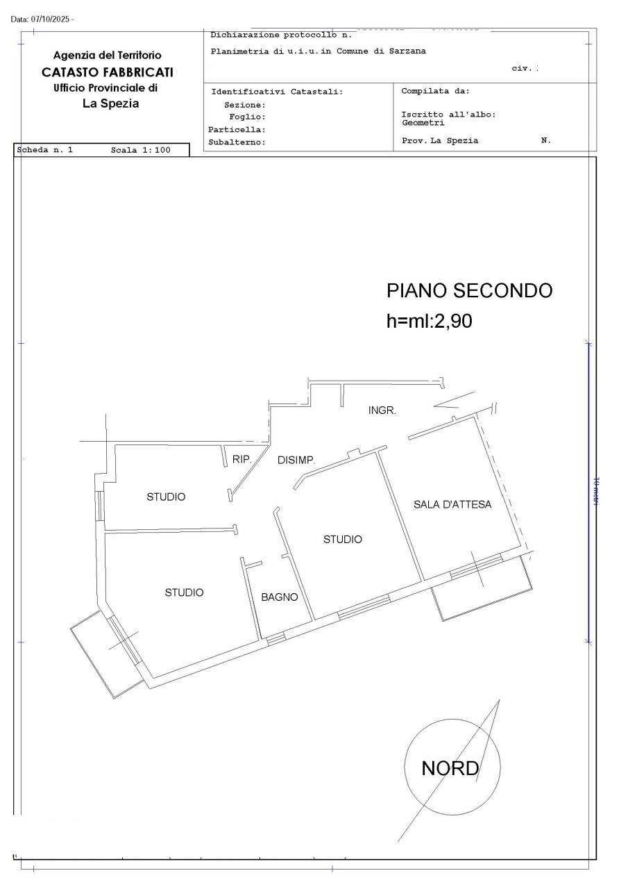 PLN_229828777_1.jpg - Four-room apartment Sarzana - floor plans 1
