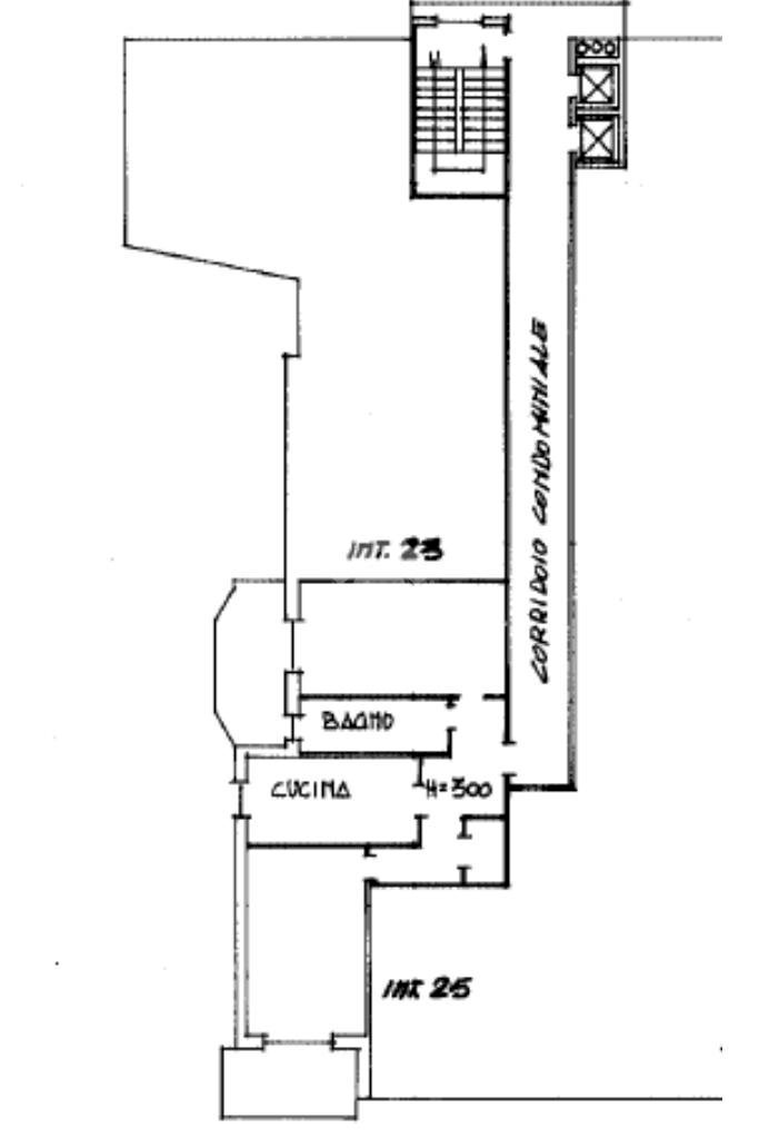 Three-room apartment Via Costantino, Spotorno - floor plans 1