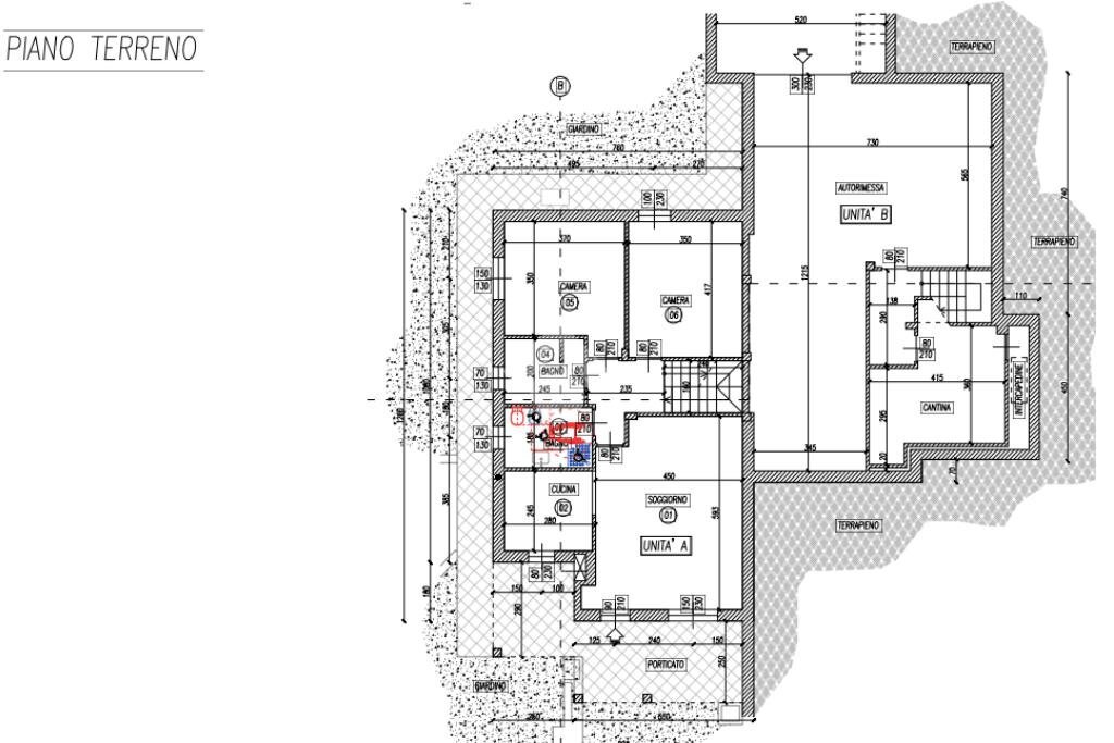 Villa Via Borgo Nuovo, Arignano - floor plans 1