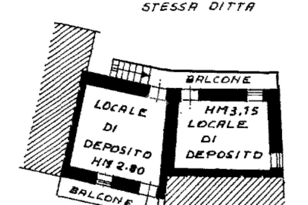 Rustico Borgata tuglie, Monastero di Lanzo - planimetria 1
