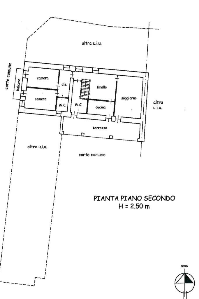 Casa semi indipendente Str. dei Sospiri, Castellamonte - planimetria 1