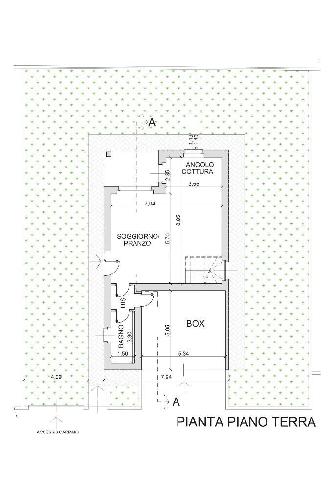 Villa Via Papa Giovanni XXIII, San Maurizio Canavese - planimetria 1