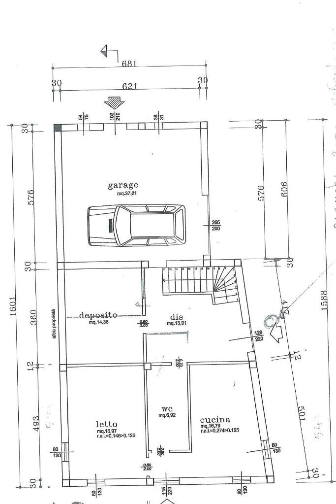 Casa semi indipendente Via Allegara, Prignano sulla Secchia - planimetria 1