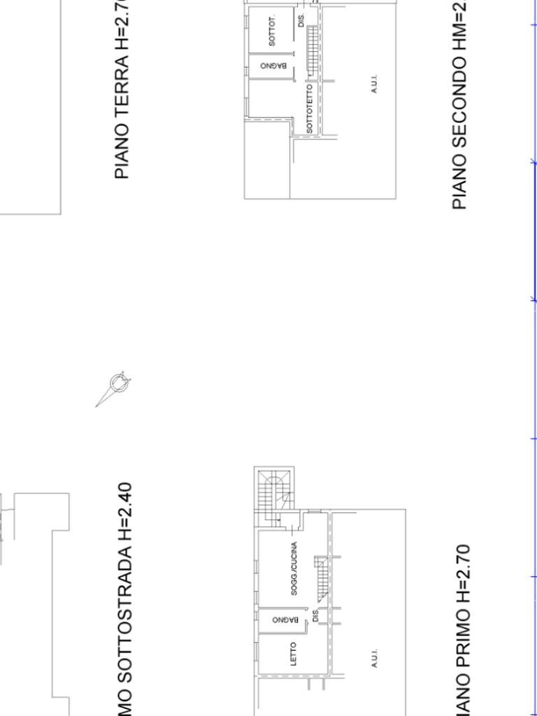 Three-room apartment Via Cesenatico, Cesenatico - floor plans 1