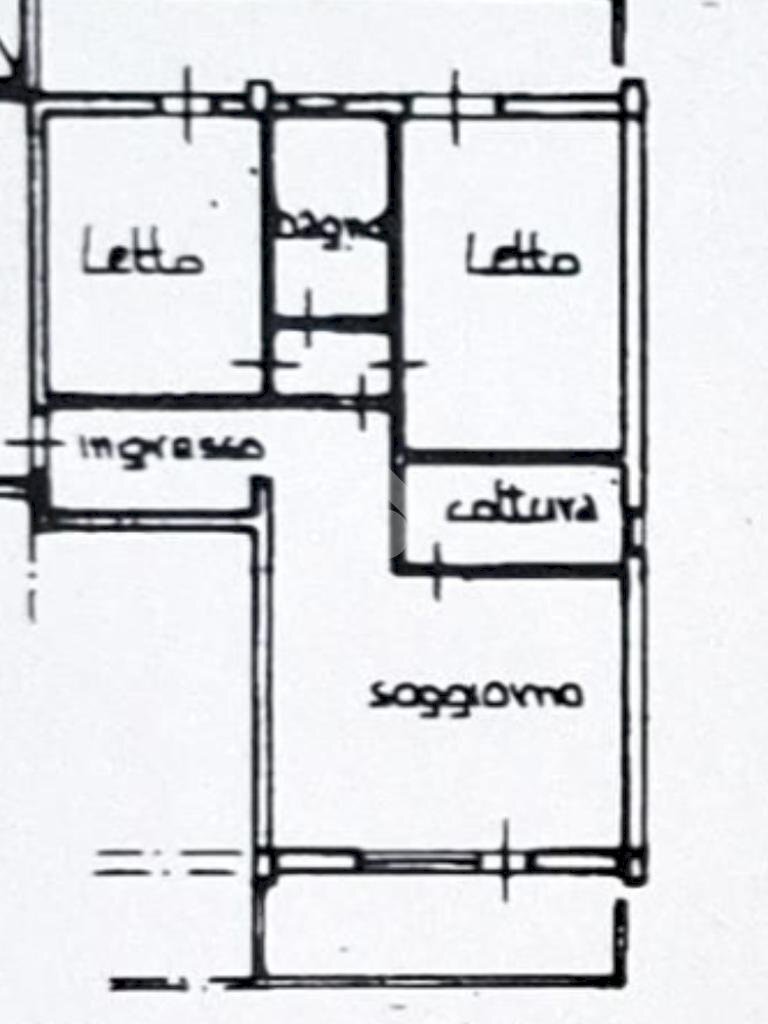 Three-room apartment Via Alcide De Gasperi, Reggio nell'Emilia - floor plans 1