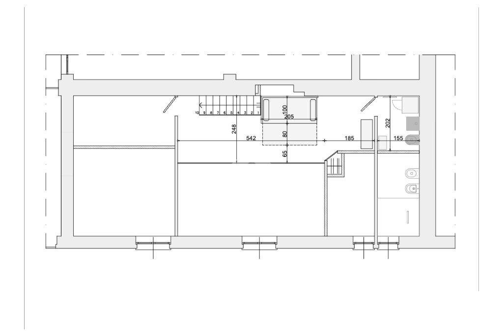Trilocale Via Giulio Carcano, Milano - planimetria 1