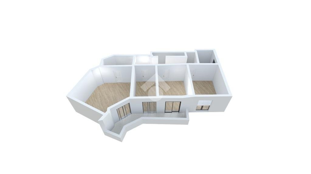 Trilocale Viale suzzani, Milano (zona Bicocca) - planimetria 1