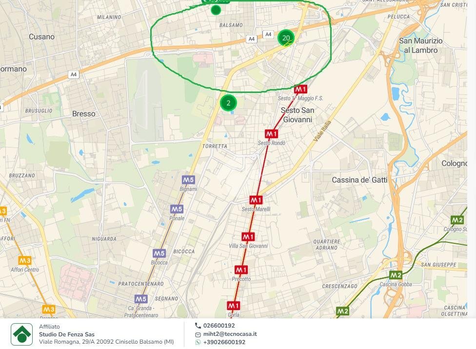 Two-room apartment Viale Romagna, Cinisello Balsamo - photo 3