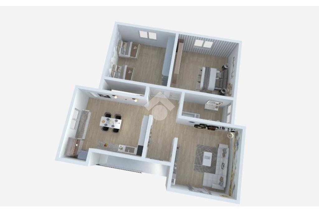 Villa Via Eugenio Villoresi, Vittuone - floor plans 1