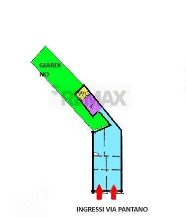 Pianta 2D - Independent house Via Pantano
 
48, Piedimonte Etneo - floor plans 1