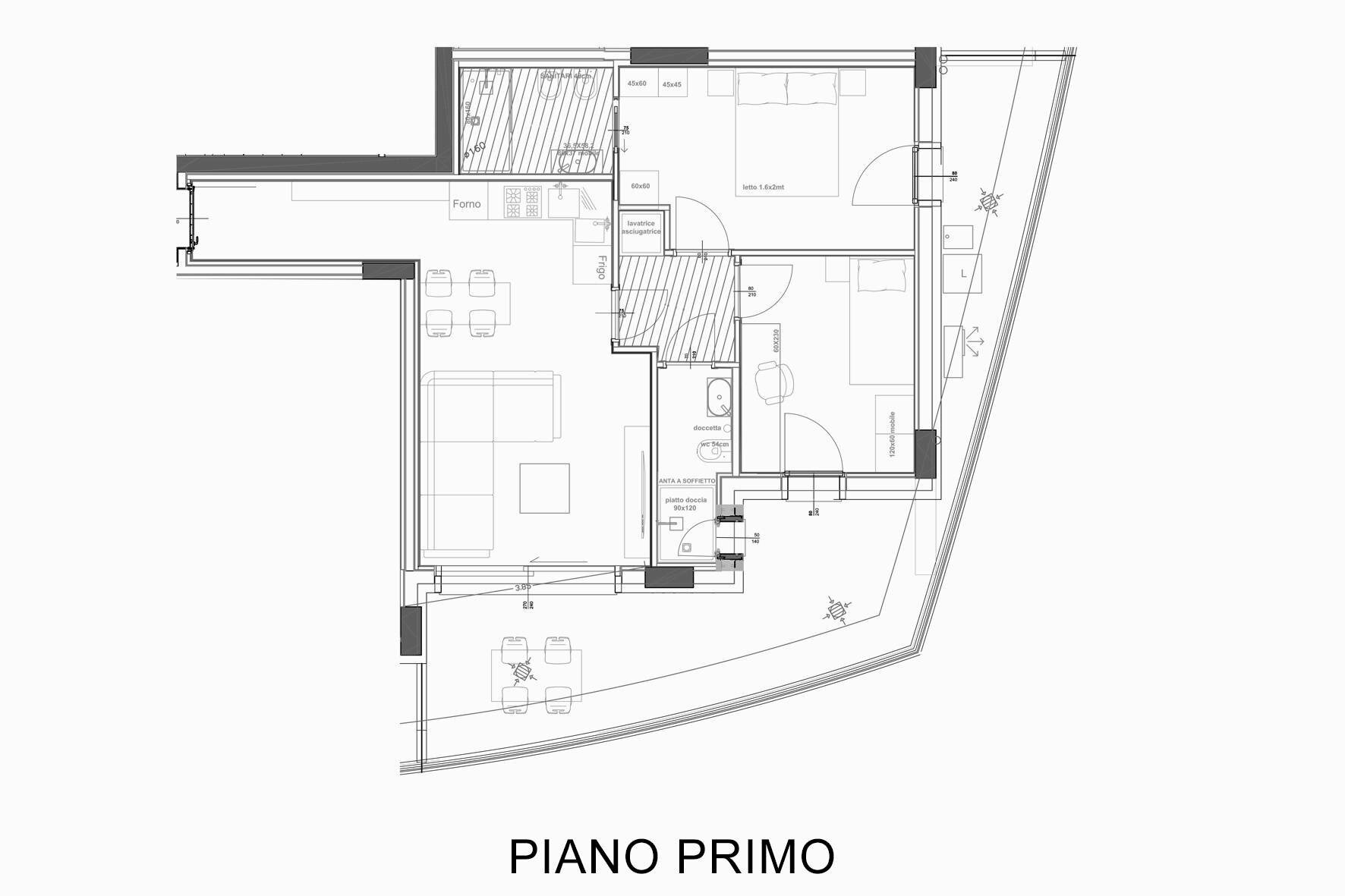 Foto 1 - Trilocale Viale Gorizia
 
sn, Pesaro - planimetria 1