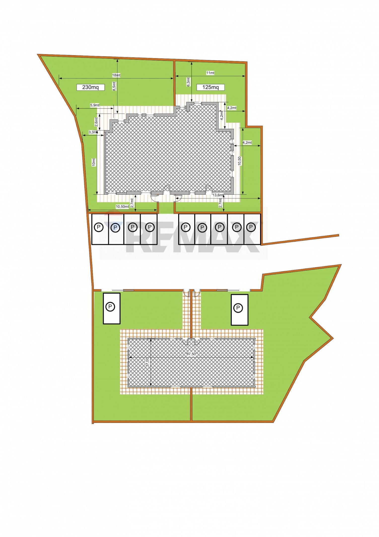 Pianta 2D - Four-room apartment Via Del Monte Delle Capre
29, Roma - photo 2