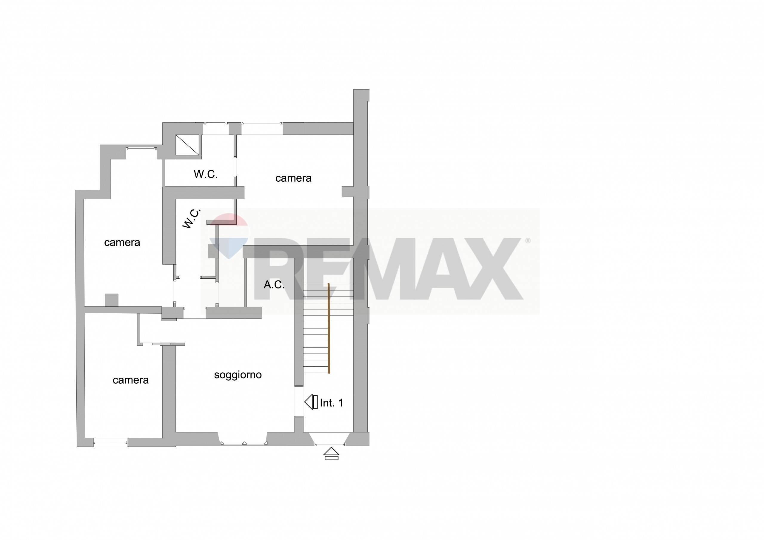 Pianta 2D - Four-room apartment Via Del Monte Delle Capre
29, Roma - photo 3