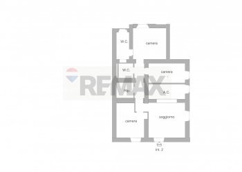 Pianta 2D - Four-room apartment Via Del Monte Delle Capre
 
29, Roma - photo 4