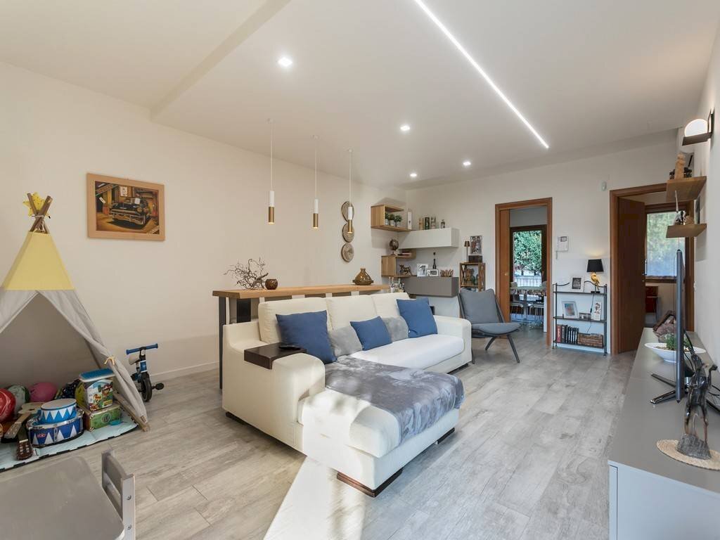 Salone - Terraced Villa via Nazionale, 66, San Paolo d'Argon - photo 2