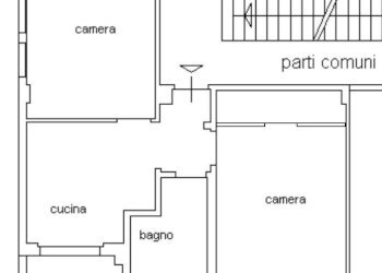 Planimetria - Bilocale via Tobruk, 10, Milano (zona Lorenteggio) - foto 27