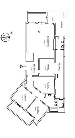 Attic at auction via Giovanni Amendola, 1A, Genova (neighborhood Albaro) - floor plans 1