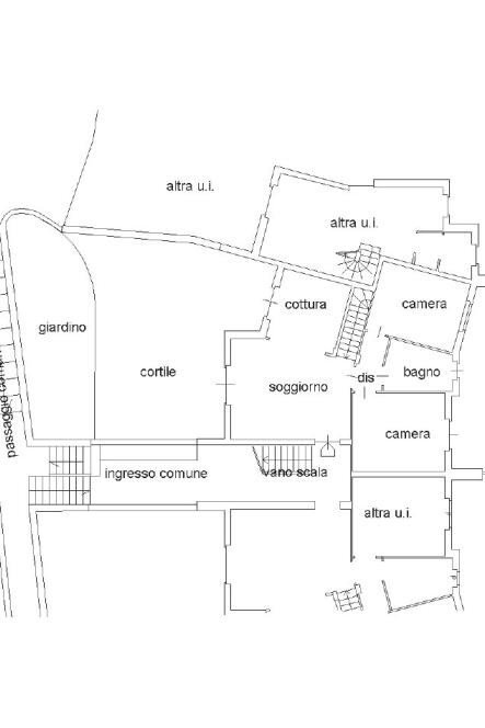 Appartamento via Commenda, 34, Volpiano - planimetria 1