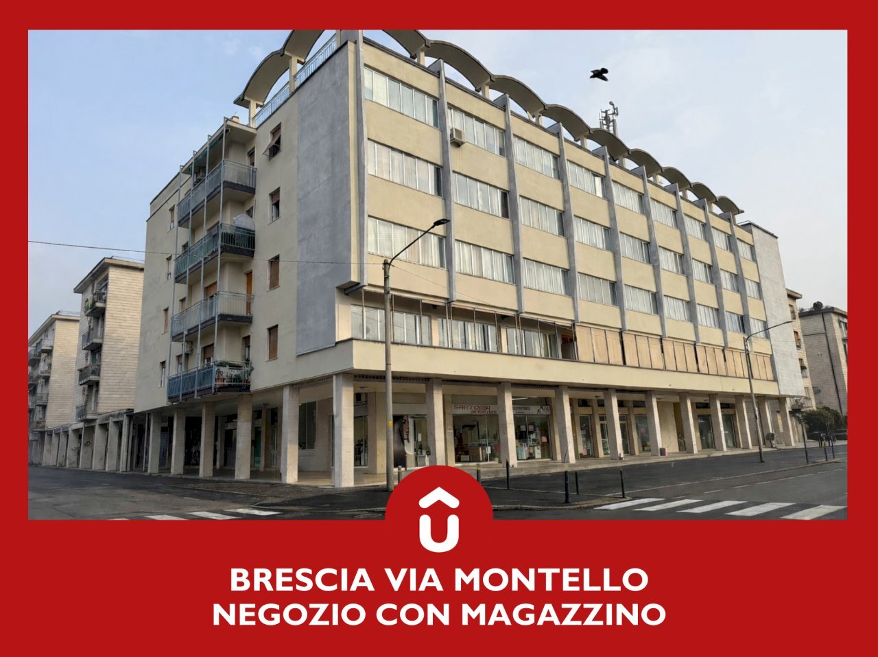 VISTA PALAZZO - Negozio Via Montello 15, Brescia - foto 1