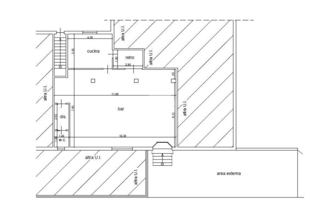 Loft Via Piossasco, Rivalta di Torino - planimetria 1
