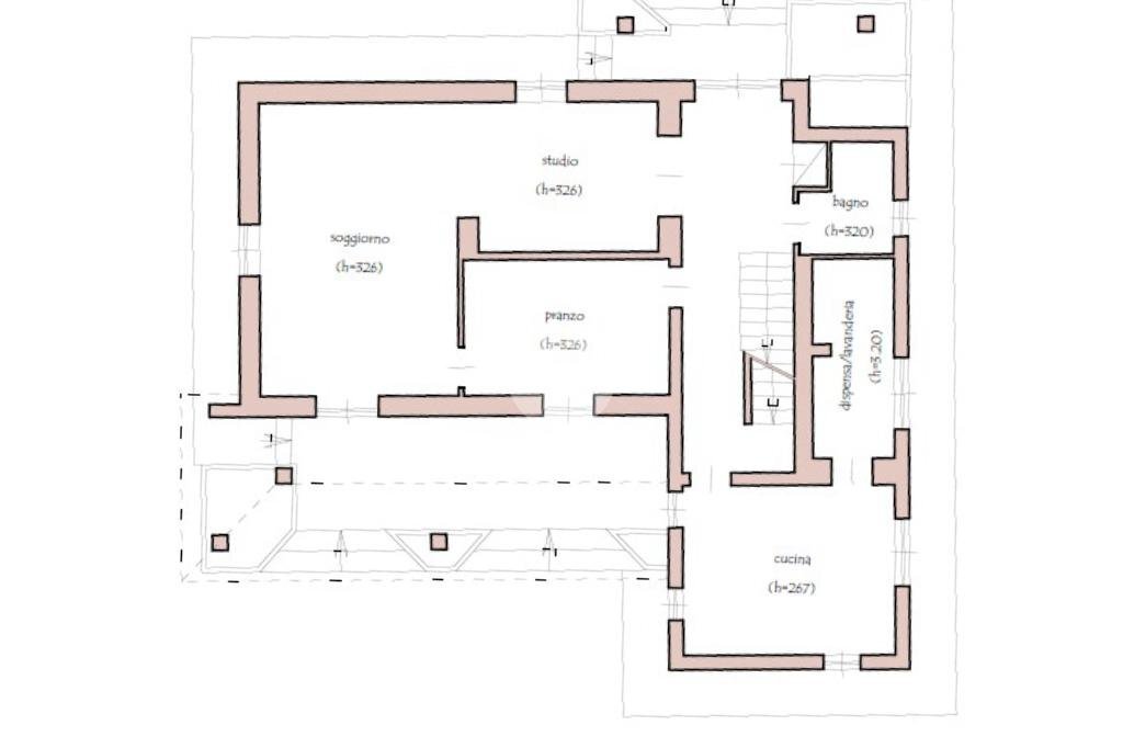 Villa Via Primo Maggio, Rivoli - planimetria 1