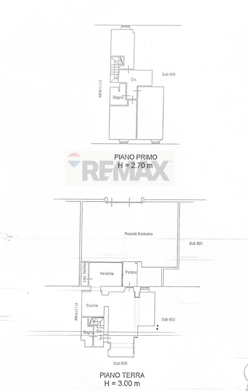 Pianta 2D - Casa indipendente Cecina - planimetria 1
