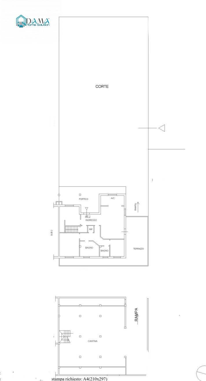 Foto 43 - Villa a Schiera via Canada
 
21, Pomezia - planimetria 1