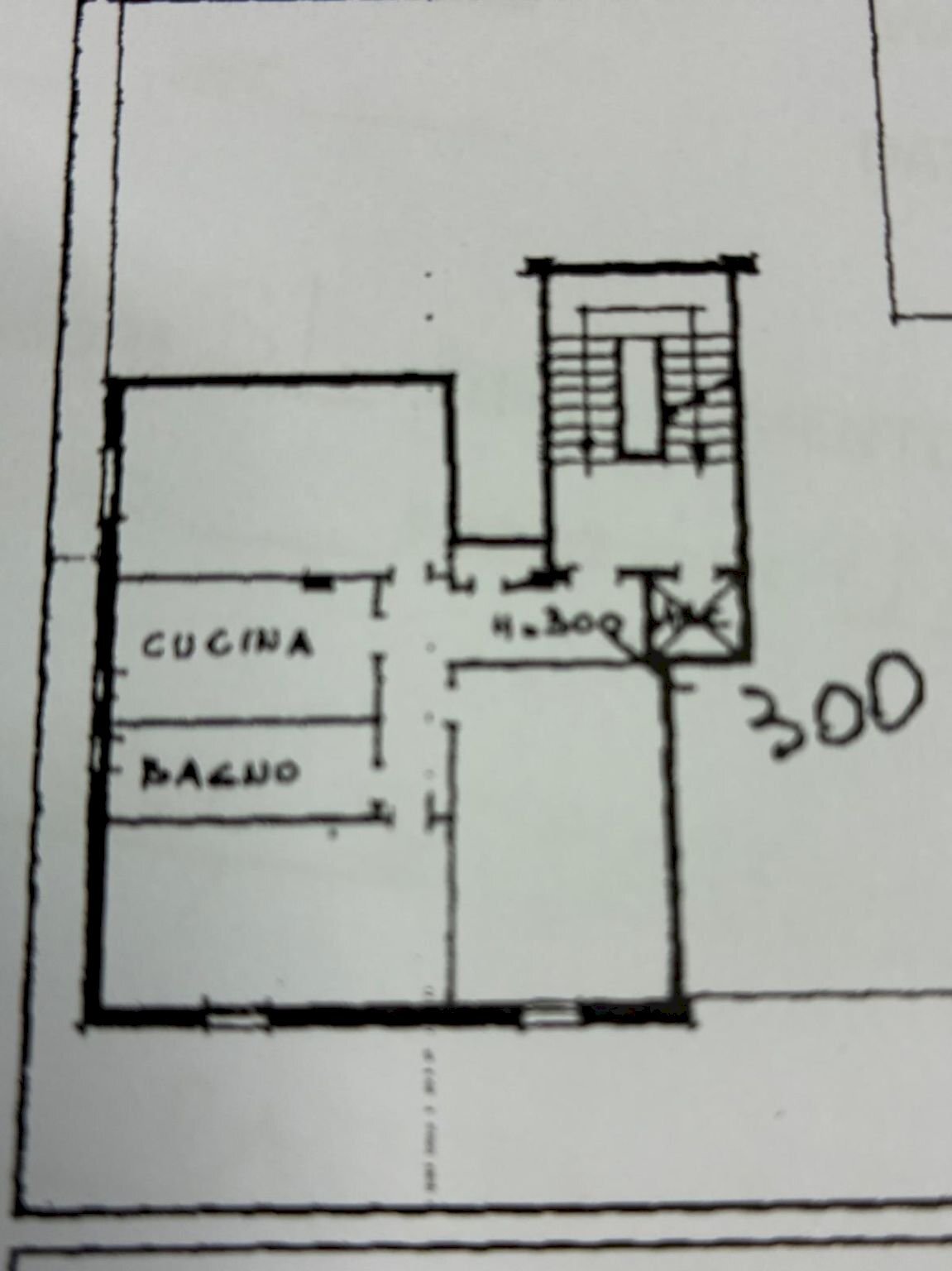 Appartamento via Luca della Robbia, Bologna (zona Massarenti) - planimetria 1