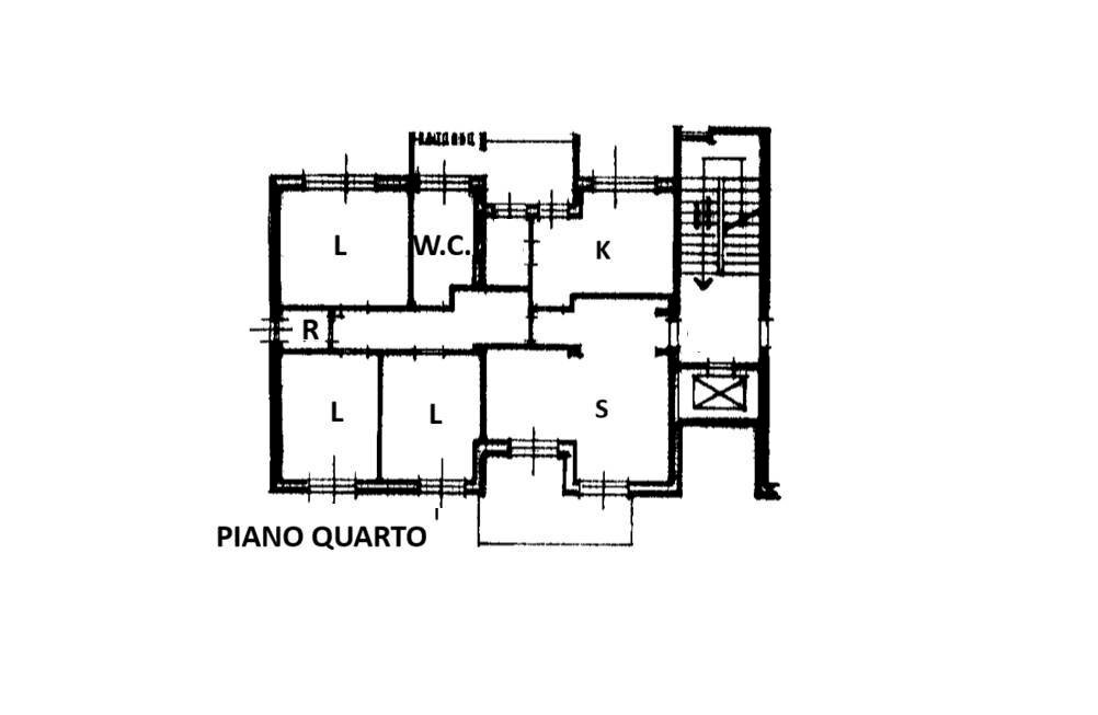 Quadrilocale Via Della Resistenza, Crispiano - planimetria 1