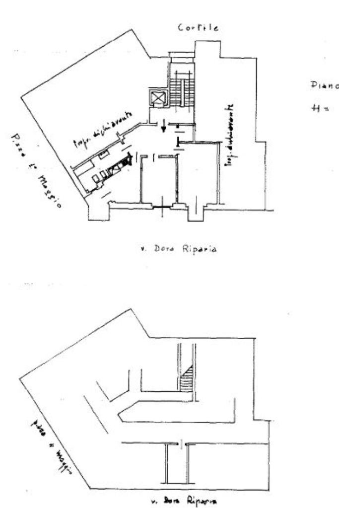 Trilocale Via dora riparia, Pianezza - planimetria 1