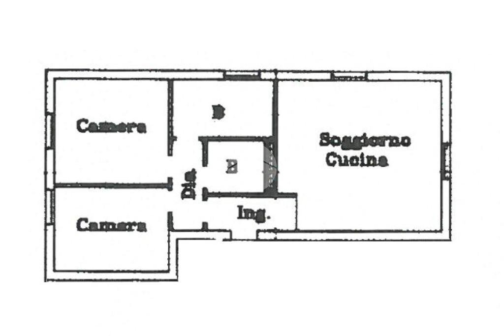 Trilocale Via Fontanelle, Zola Predosa - planimetria 1