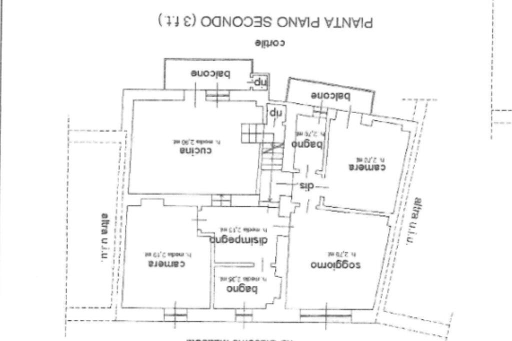 Casa semi indipendente Via Matteotti, Coazze - planimetria 1