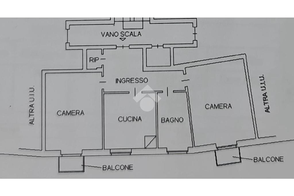 Trilocale Via Torino, Caselle Torinese - planimetria 1