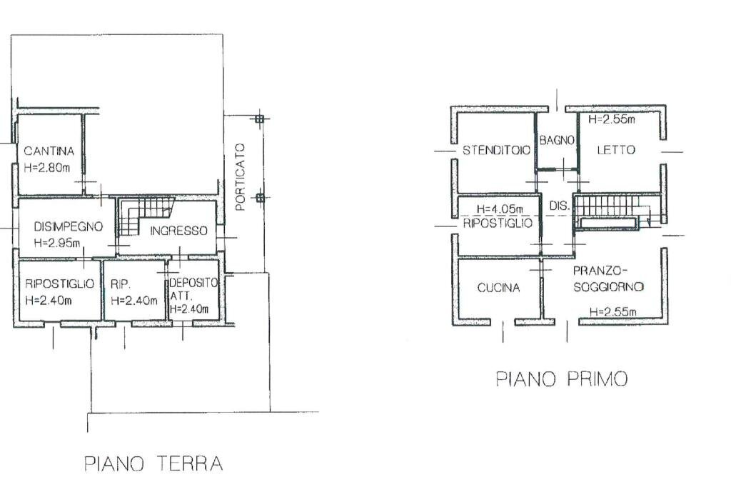 Casa indipendente Via gabella, Cadelbosco di Sopra - planimetria 1