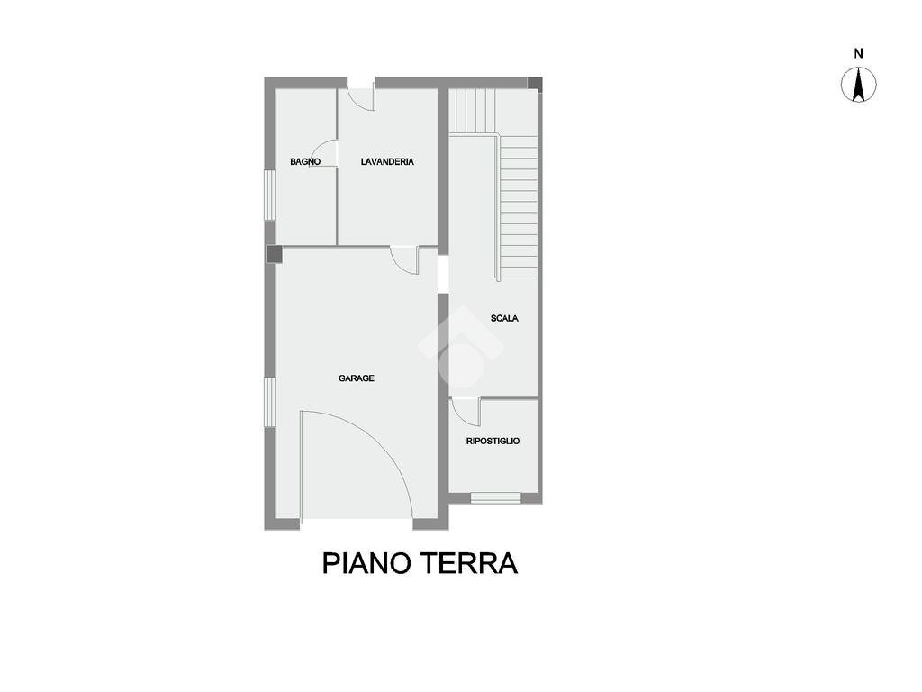 Porzione di casa Via Settembrini, Savignano sul Rubicone - planimetria 1