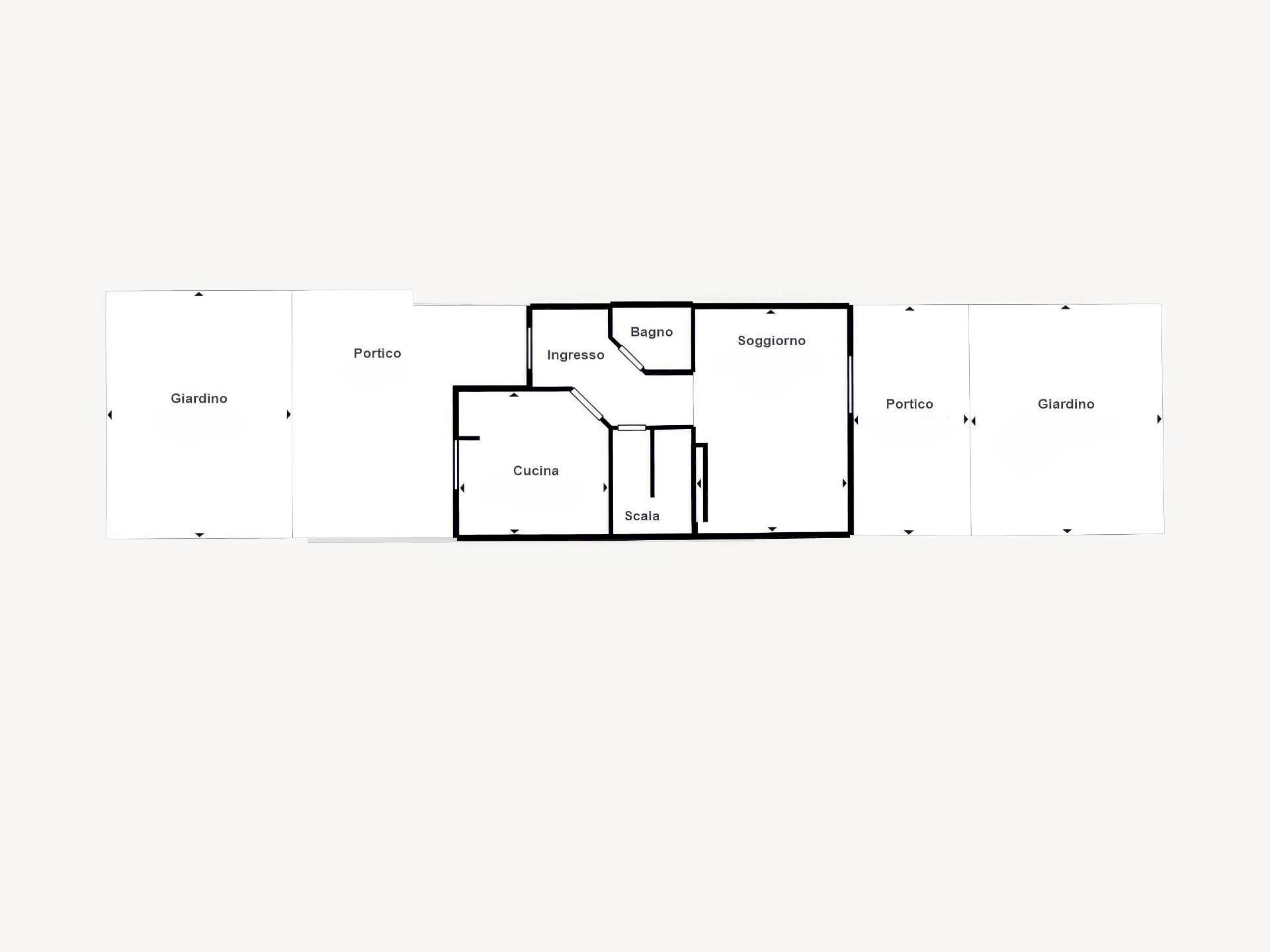 Foto 45 - Villa a Schiera Via Papa Giovanni Paolo II, Solbiate con Cagno - planimetria 1