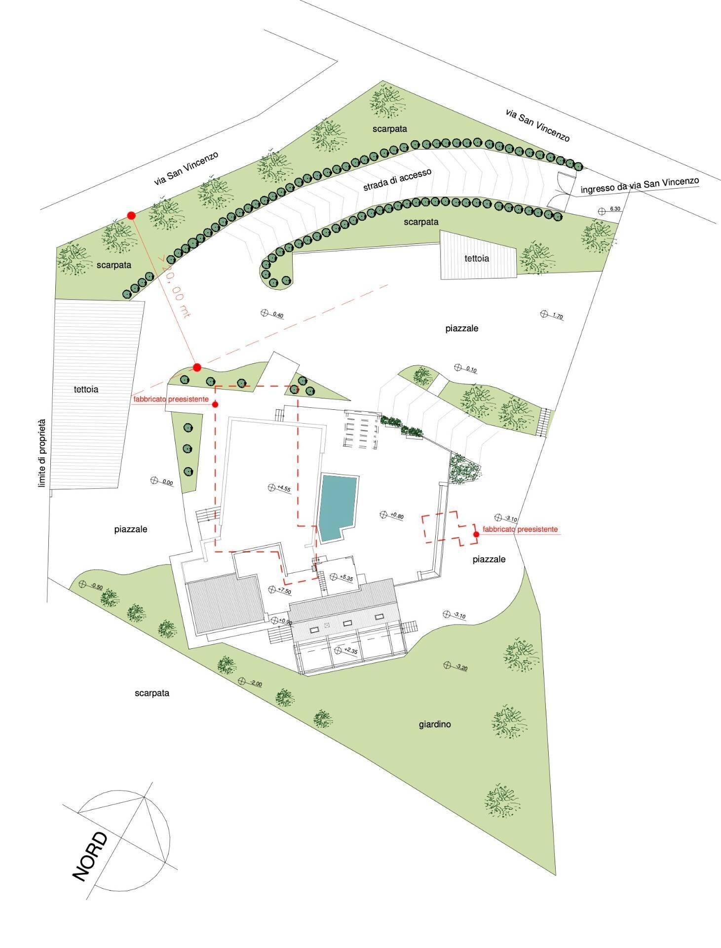 Foto 68 - Villa Contrada San Vincenzo
 
3, Acquaviva Picena - planimetria 1